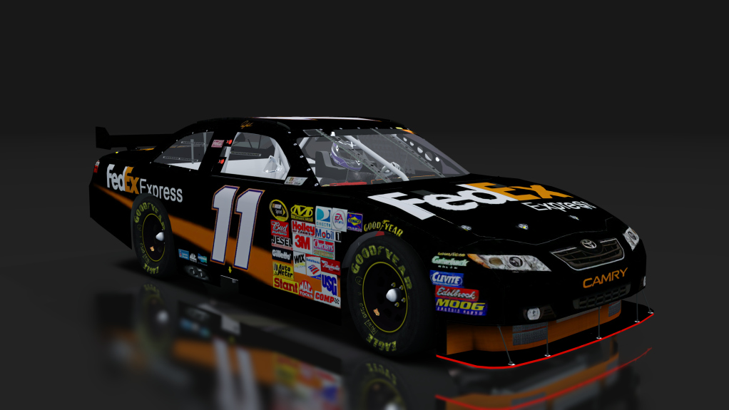 2009 COT Toyota Camry, skin 11_Fed_Ex_Express