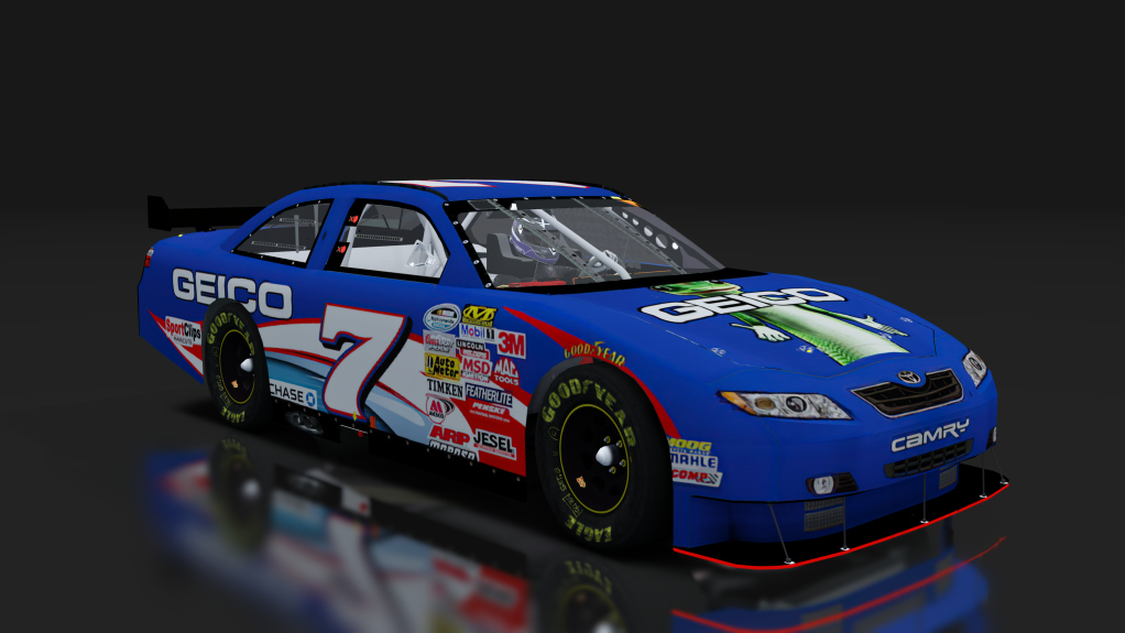 2009 COT Toyota Camry, skin 7_Geico