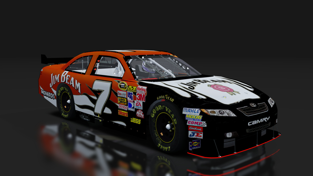 2009 COT Toyota Camry, skin 7_Jim_Beam