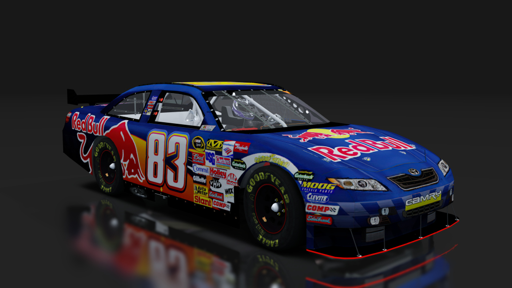 2009 COT Toyota Camry, skin 83_Red_Bull