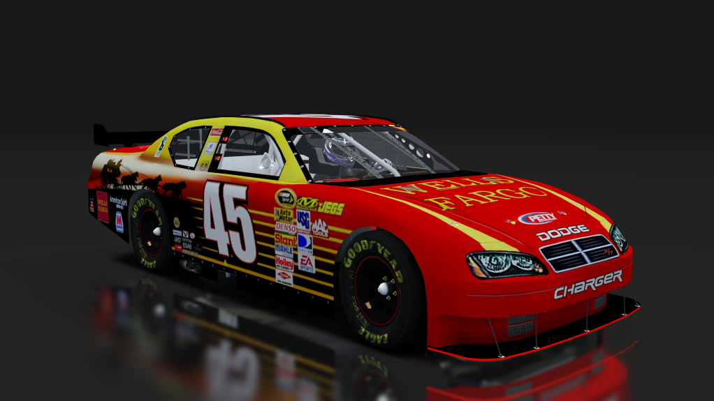 2009 COT Dodge Charger, skin 45_Wells_fargo