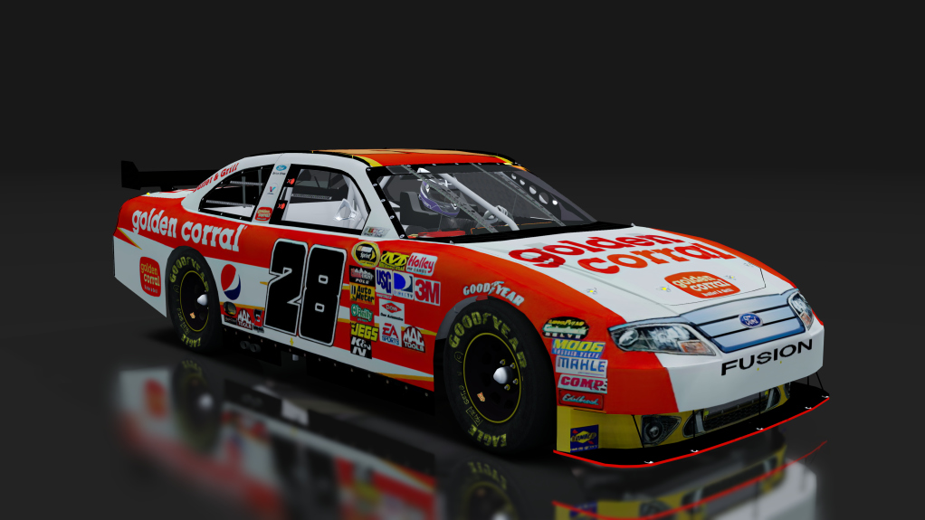 2009 COT Ford Fusion, skin 28_Golden_Corral