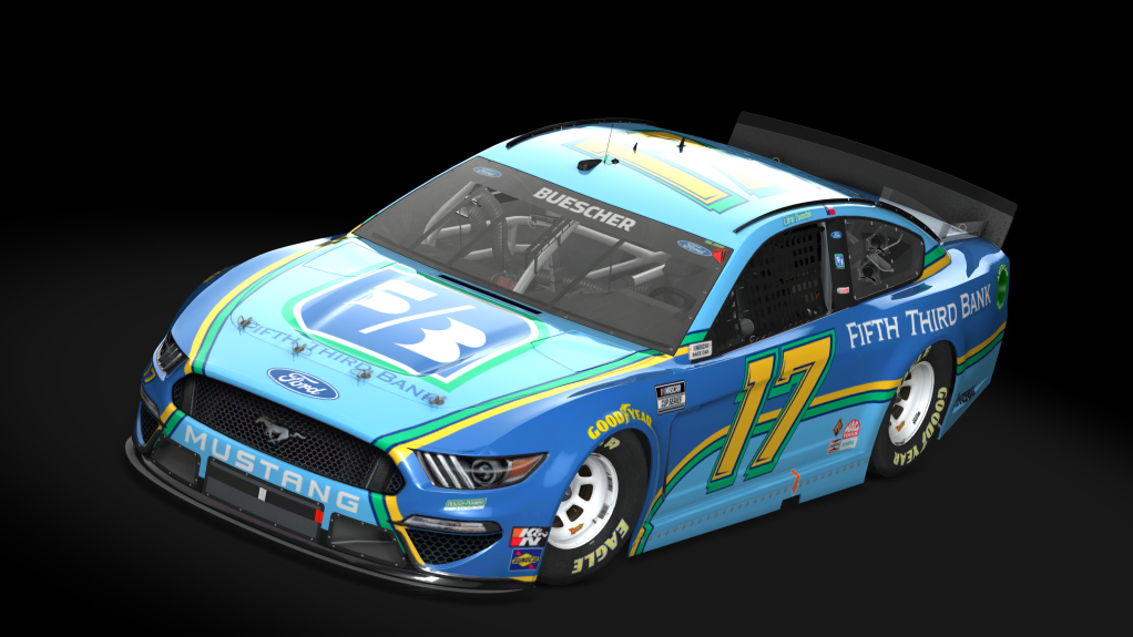 FSR Ford Mustang S, skin #17Chris_Buescher