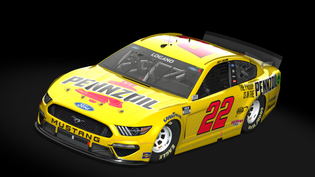 FSR Ford Mustang S, skin #22Joey_Logano