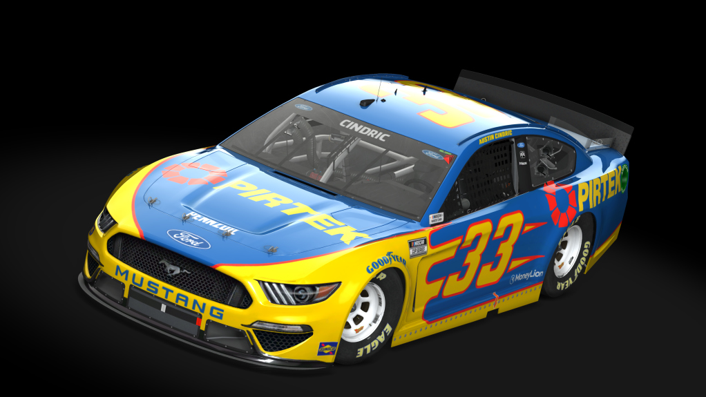 FSR Ford Mustang S, skin #33Austin_Cindric