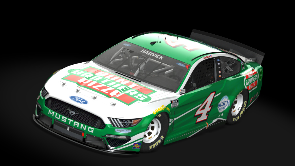 FSR Ford Mustang S, skin #4Kevin_Harvick_Atlanta