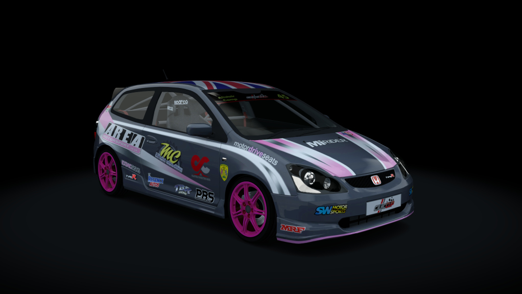 Honda Civic Type R (EP3 Cup), skin Alistair_Camp