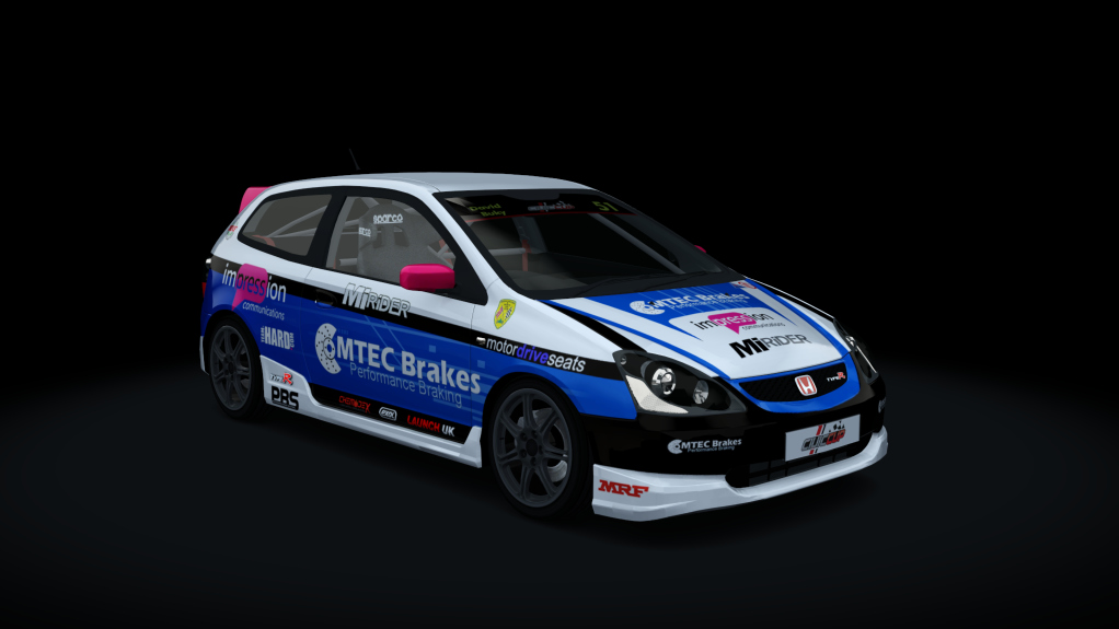 Honda Civic Type R (EP3 Cup), skin David_Buky