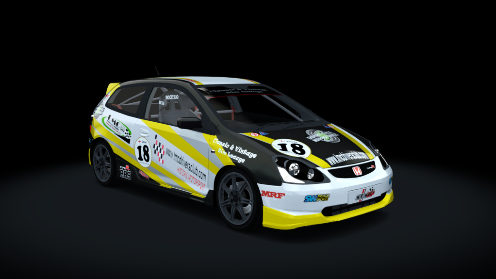 Honda Civic Type R (EP3 Cup), skin Duke 18