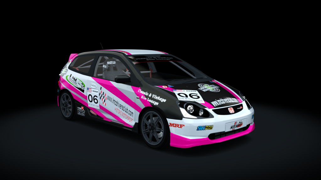 Honda Civic Type R (EP3 Cup), skin Johhny Sixgun 06