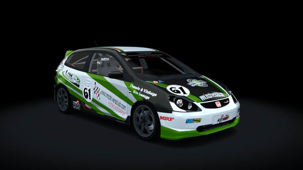 Honda Civic Type R (EP3 Cup), skin Martin Dalzell-11