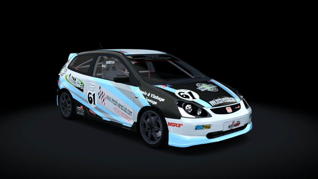 Honda Civic Type R (EP3 Cup), skin Martin Dalzell-12