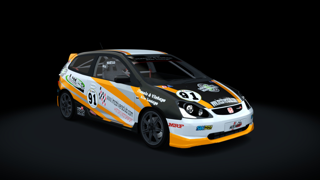 Honda Civic Type R (EP3 Cup), skin Simon 91