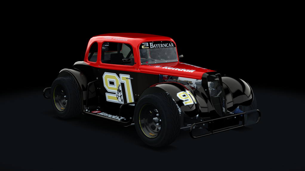 Legends Ford 34 coupe Dirt, skin 91_Parssinen