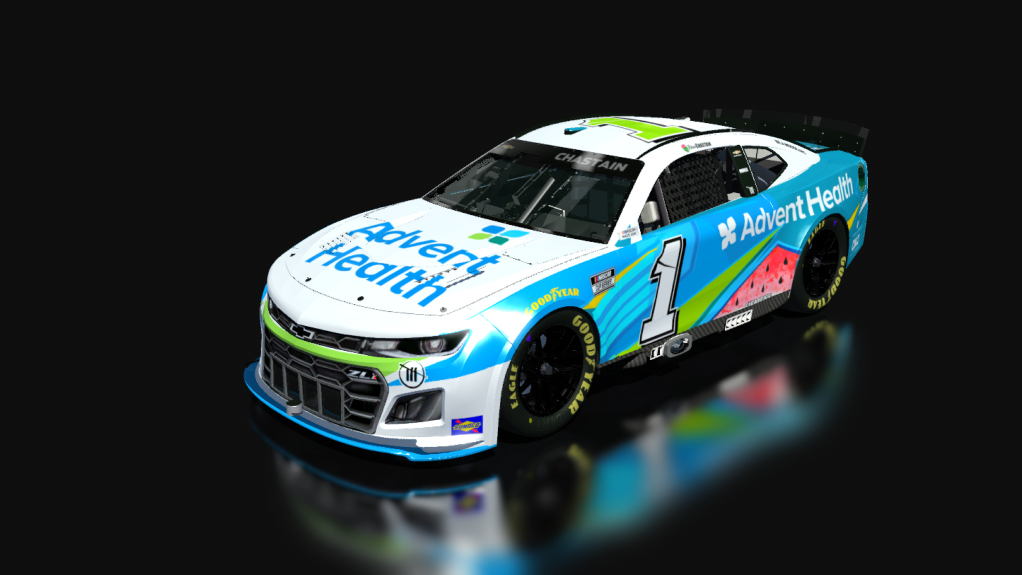 NEXTGEN CAMARO 2022, skin 1_adventhealth