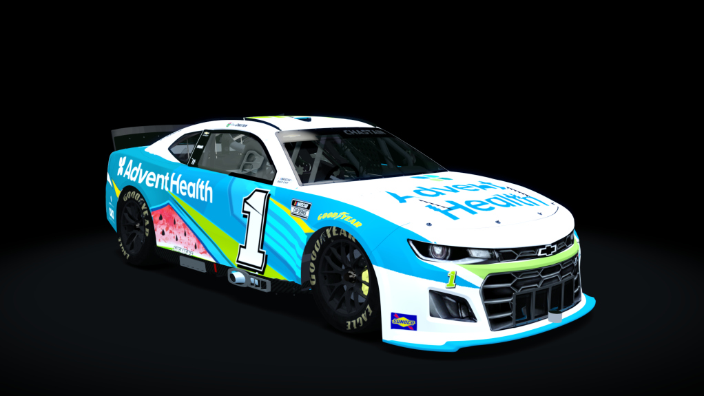 NEXT GEN CAMARO 2022 Dirt 2.0, skin 1_adventhealth