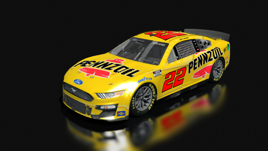 NEXTGEN MUSTANG 2022, skin 22_pennzoil