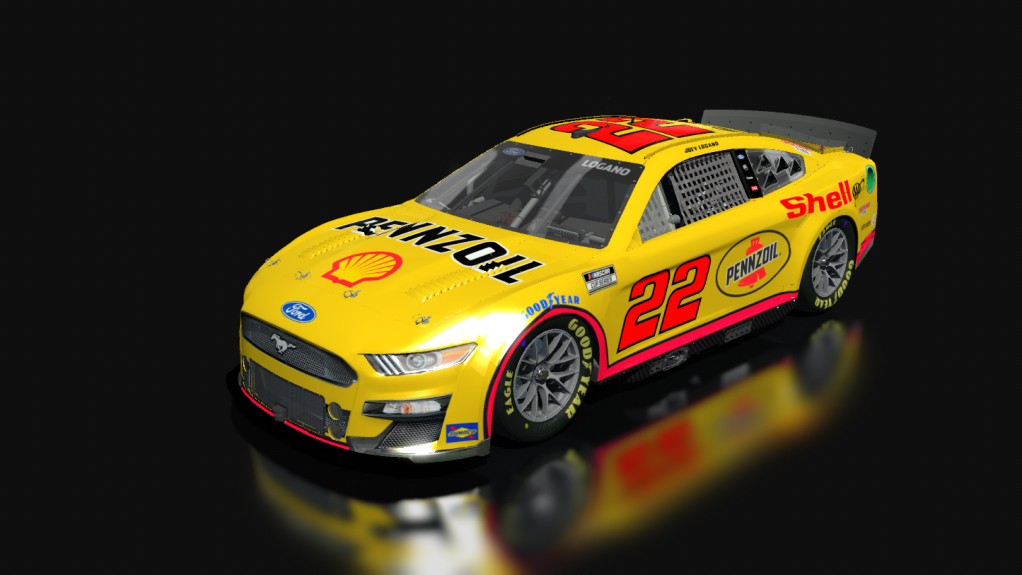 NEXTGEN MUSTANG 2022, skin 22_shell_pennzoil