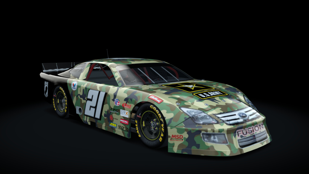 Super Late Model dirt, skin 21 OIF