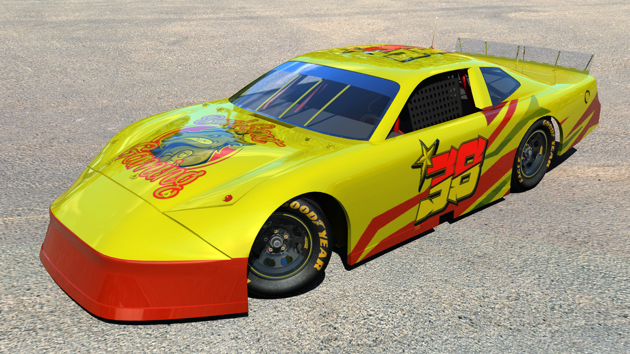 Super Late Model dirt, skin 38