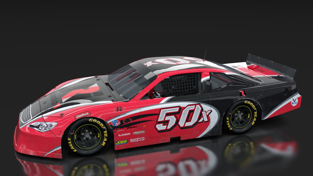 Super Late Model dirt, skin 50x