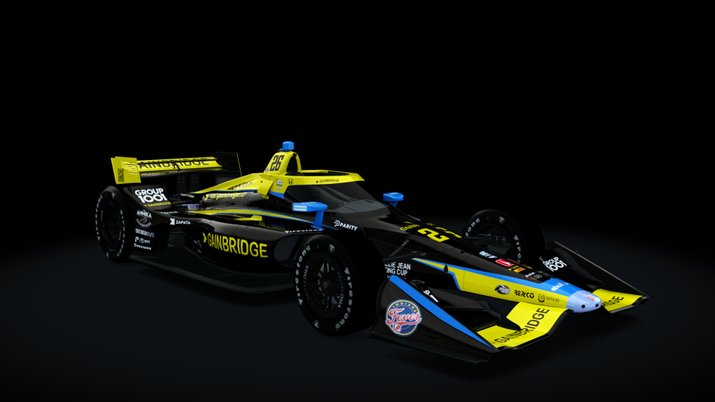 VRC Formula North America 2021 (Oval Kit), skin 2023 #26 Gainbridge Herta