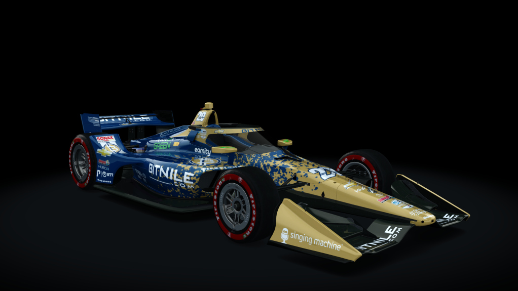VRC Formula North America 2021 (Oval Kit), skin 2023 Bitline #20 Daly