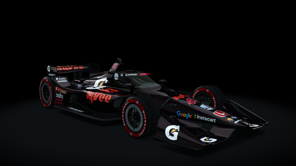 VRC Formula North America 2021 (Oval Kit), skin 2023 Hyvee #45 Lundgaard