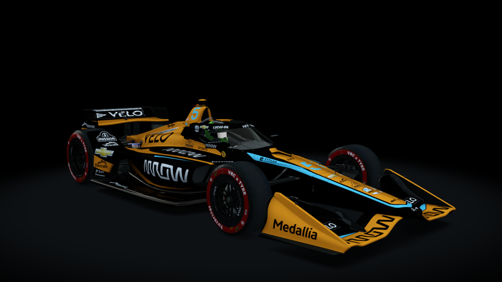 VRC Formula North America 2021 (Oval Kit), skin 2023 Mclaren #5 Oward