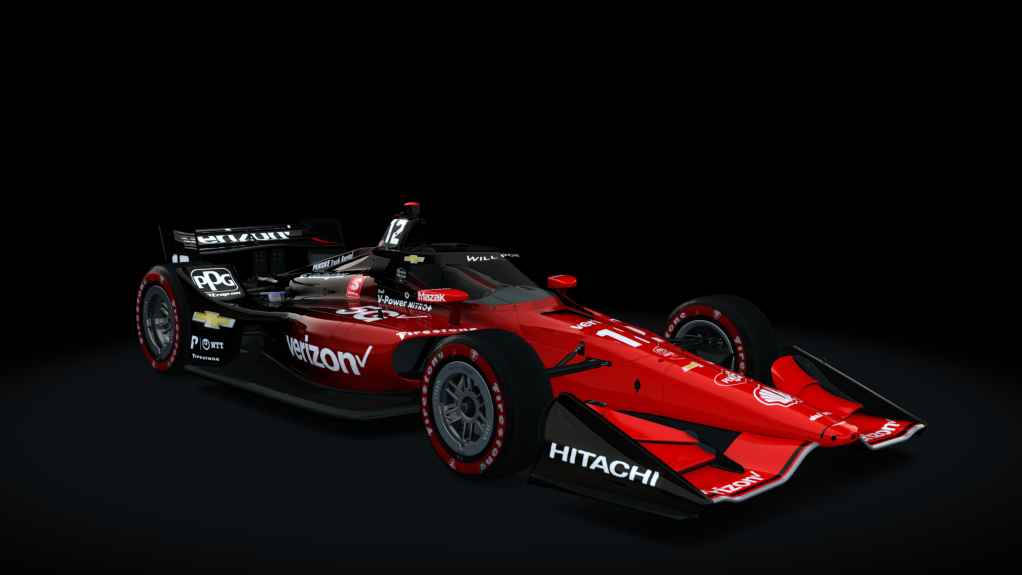 VRC Formula North America 2021 (Oval Kit), skin 2023 Verizon #12 Power