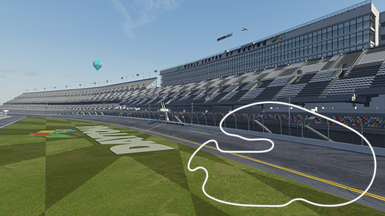 Daytona, layout motohist