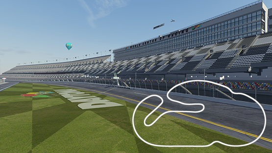 Daytona, layout nascar