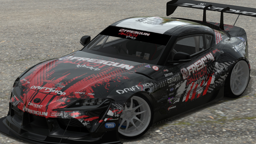 ESDA NobullCrow Toyota Supra A90, skin 00_Switch Riders