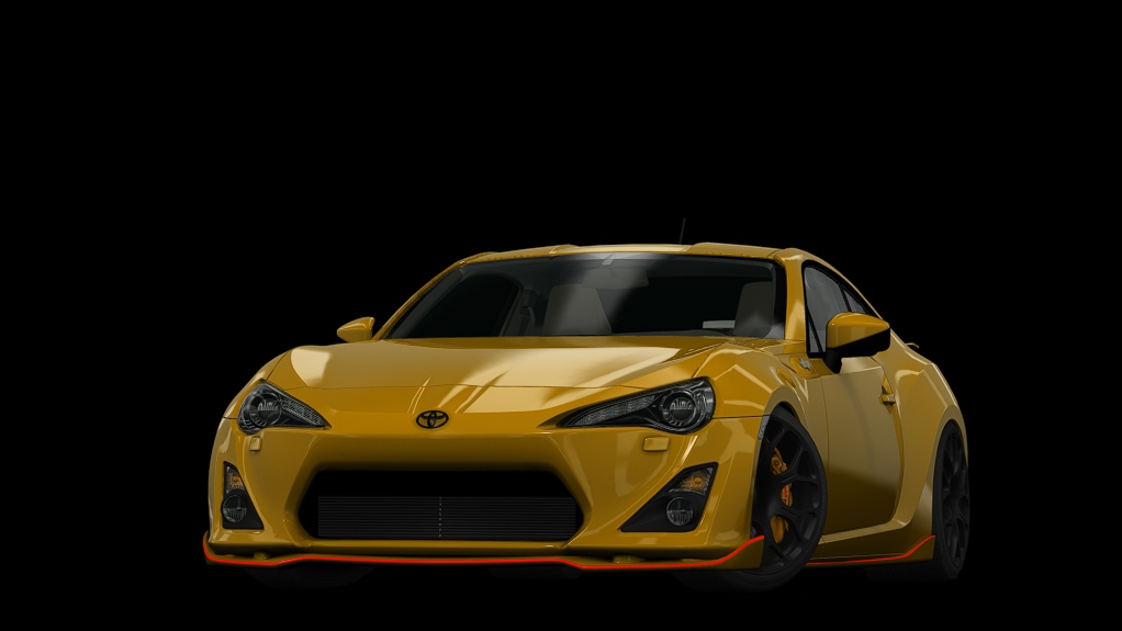 Raynar's GT86 Racing, skin vivid_yellow