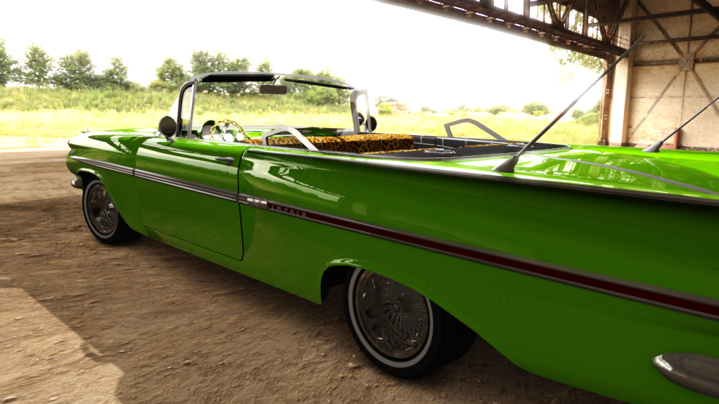 _Pods_Chevrolet Impala, skin bright_green