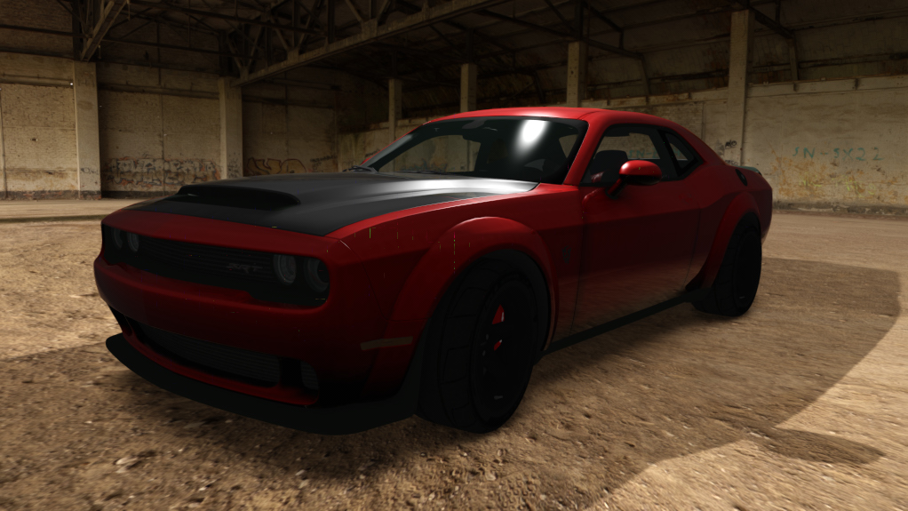 _Pods_Dodge Challenger SRT Demon, skin red