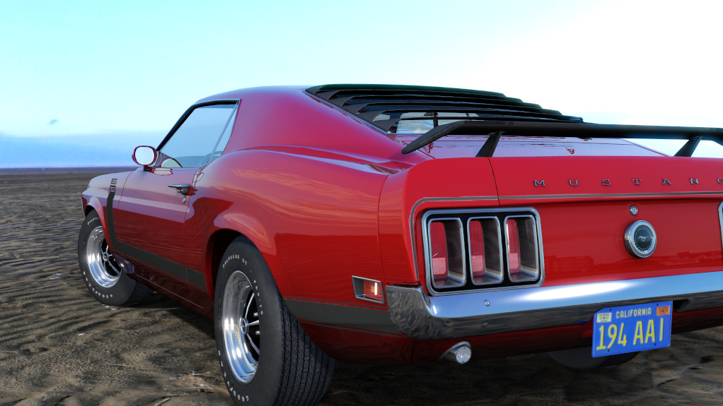 _Pods_Ford Mustang Boss 302, skin Candy_Apple_Red