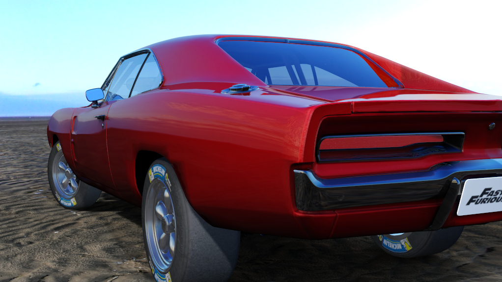 _Pods_Dodge Charger, skin Red