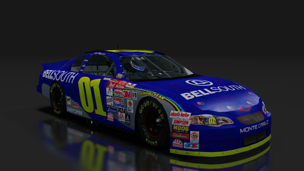 2000 NASCAR Monte Carlo, skin 01_BellSouth