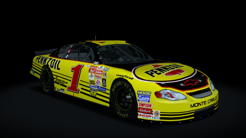 2000 NASCAR Monte Carlo, skin 1_2000_pennzoil