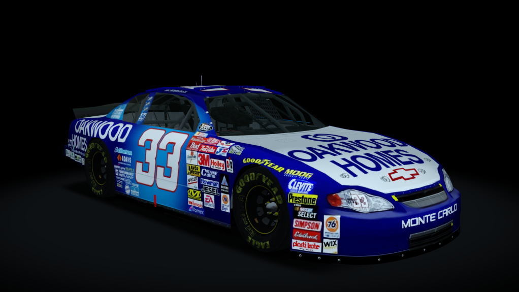 2000 NASCAR Monte Carlo, skin 33_2000_oakwood