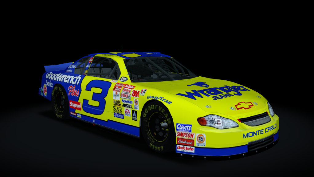 2000 NASCAR Monte Carlo, skin 3_2000_wrangler