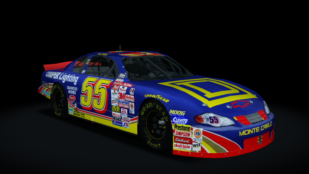2000 NASCAR Monte Carlo, skin 55_2000_no_bull_5