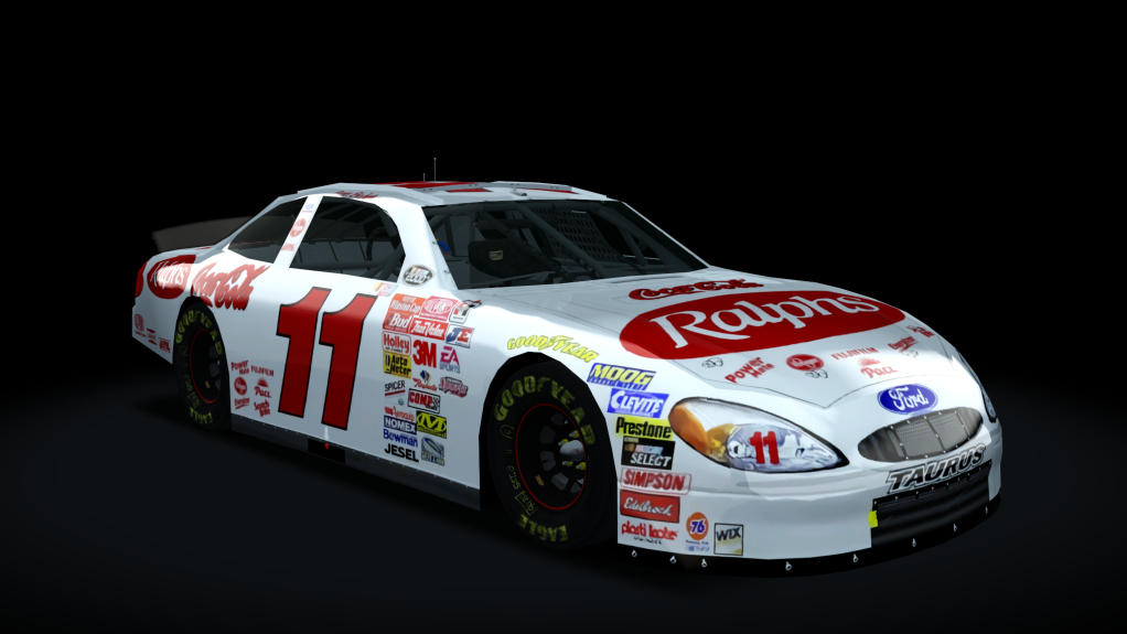 2000 NASCAR Ford Taurus, skin 11_2000_ralphs_reverse
