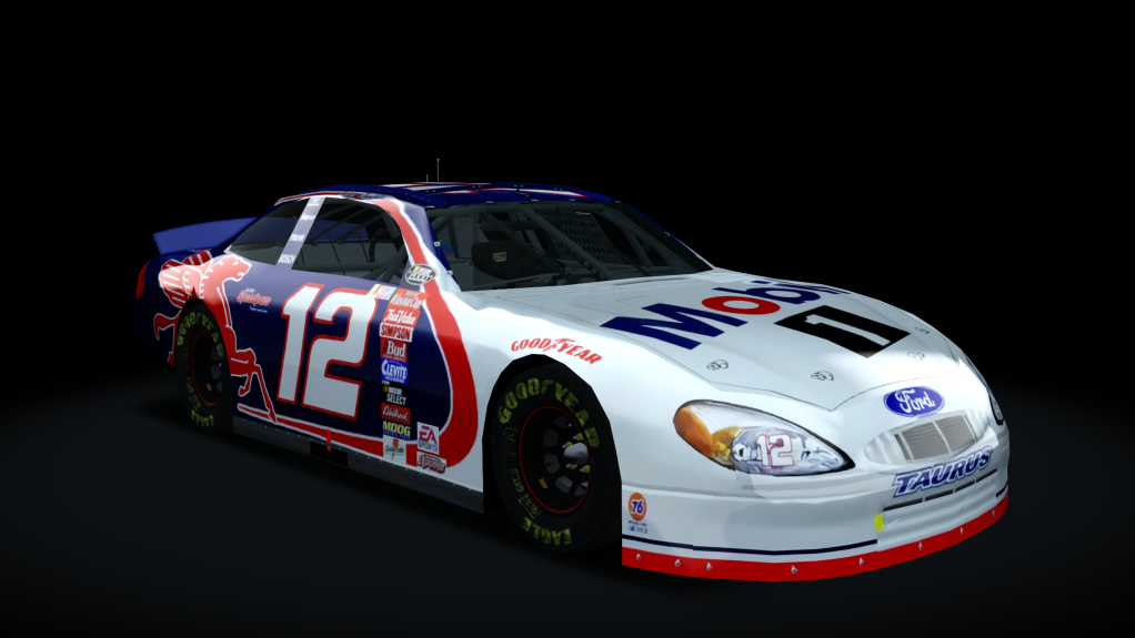 2000 NASCAR Ford Taurus, skin 12_2000_mobil_1
