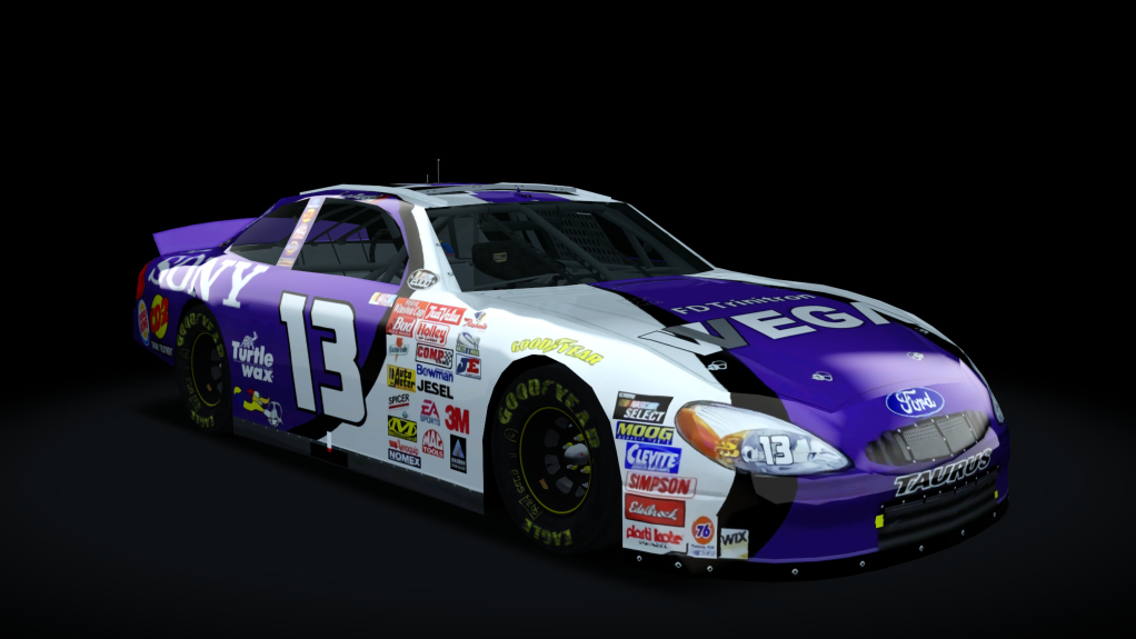 2000 NASCAR Ford Taurus, skin 13_2000_sony_wega