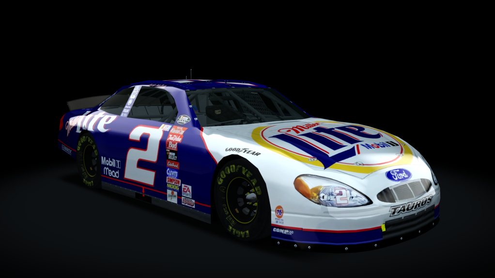 2000 NASCAR Ford Taurus, skin 2_2000_miller_lite