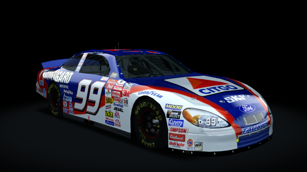 2000 NASCAR Ford Taurus, skin 99_2000_citgo