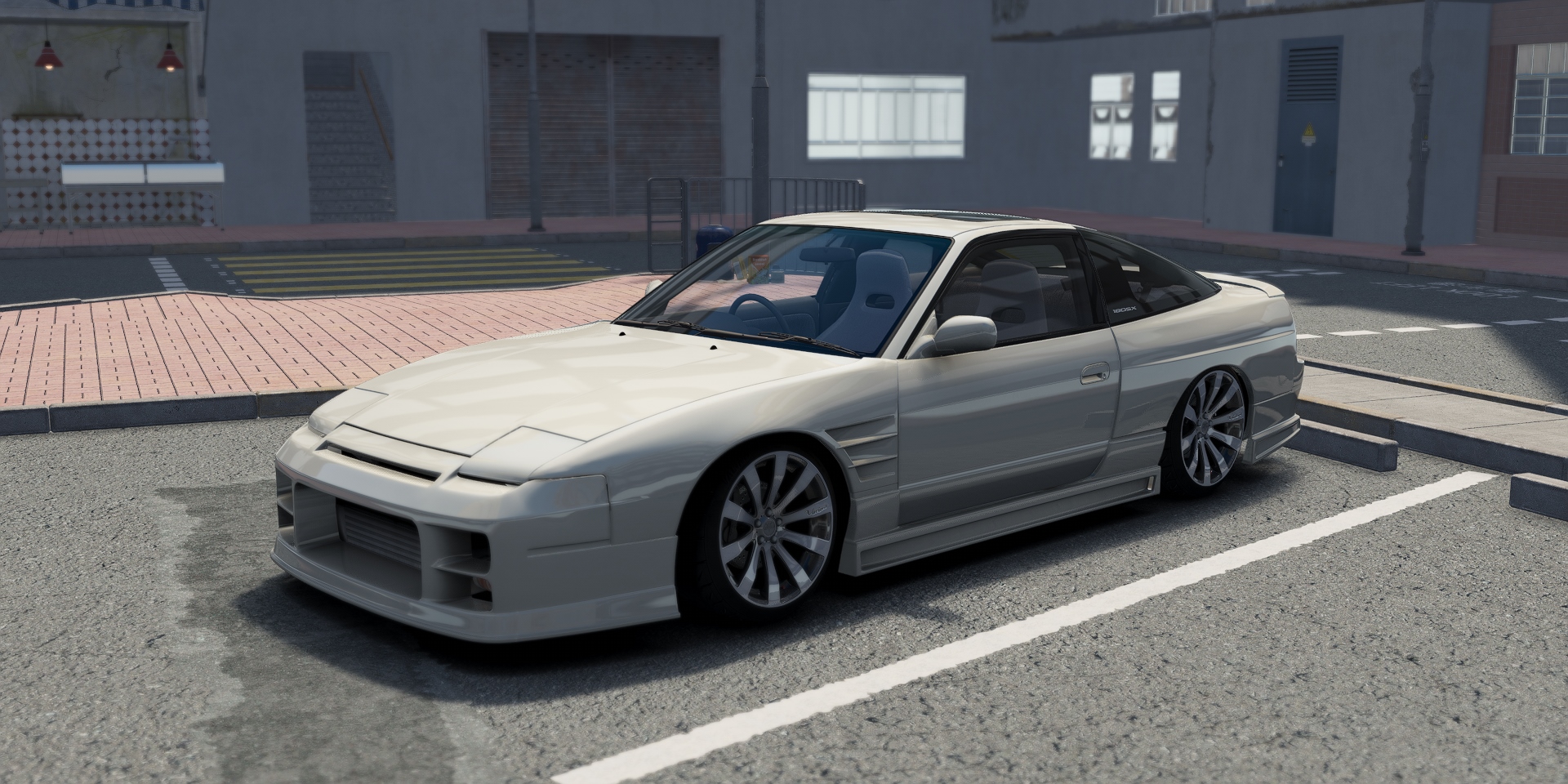 DWG Nissan 180SX G-Corp, skin Champagne_Gold