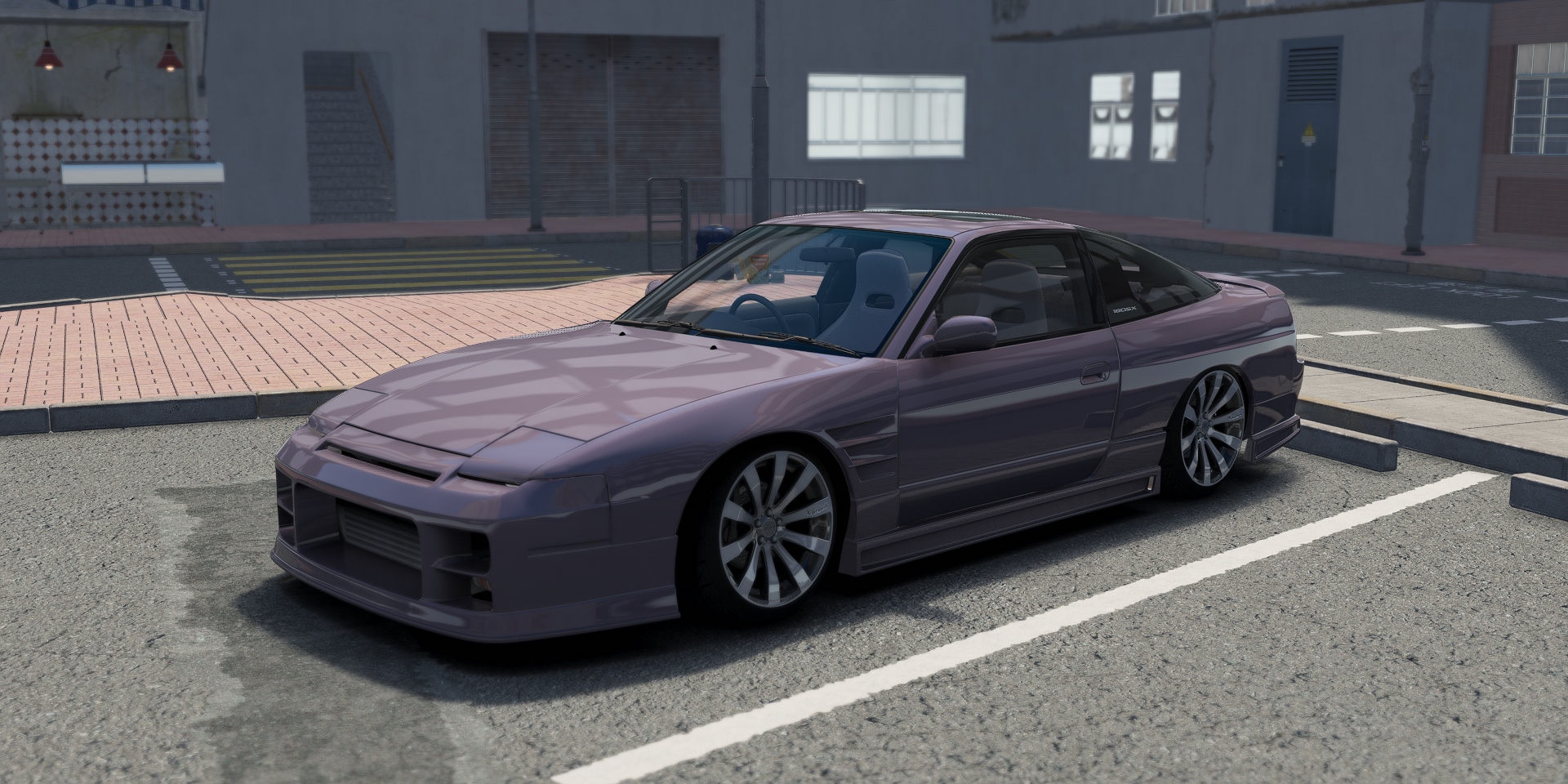 DWG Nissan 180SX G-Corp, skin Concord_Gray